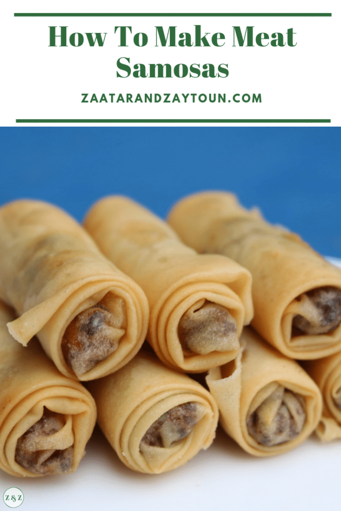 how to make meat samosas
