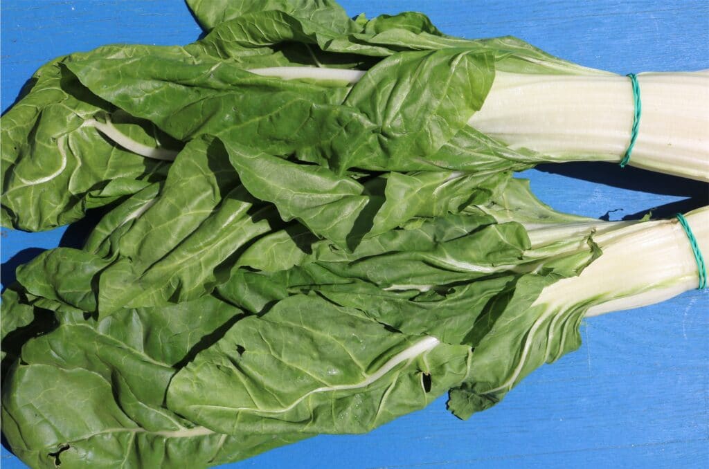 2 bunches of swiss chard