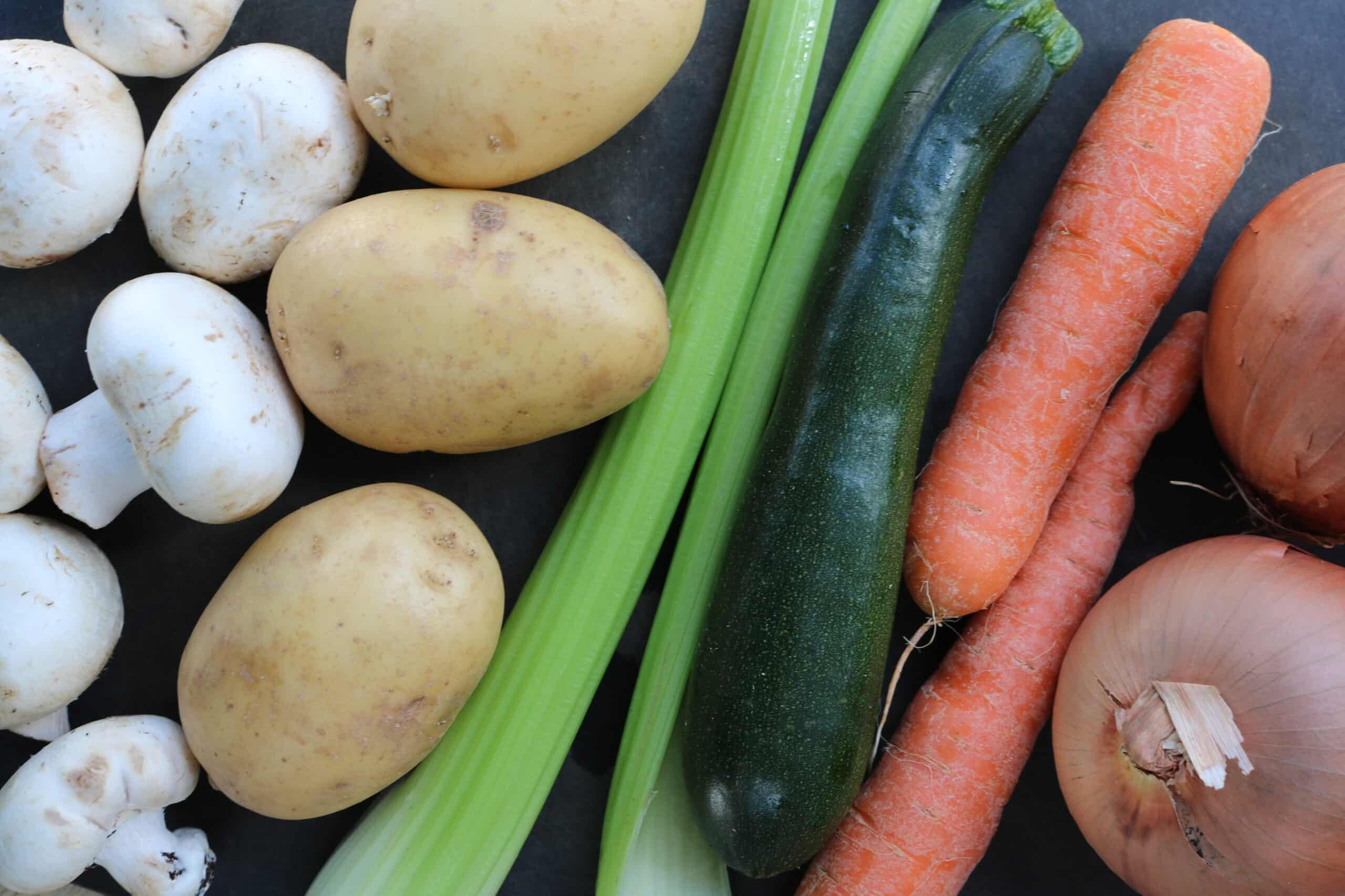 vegetables for soup