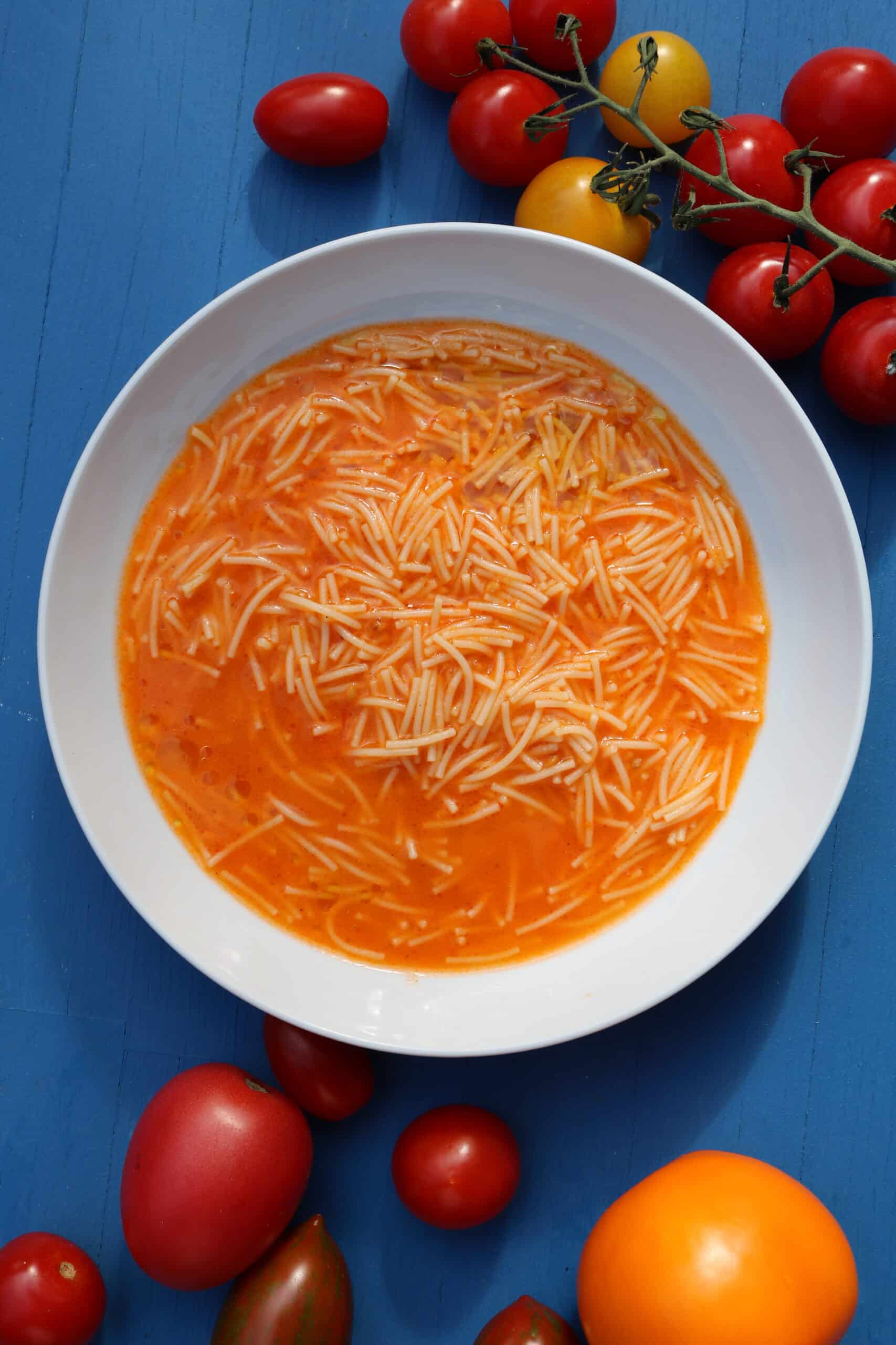 tomato vermicelli soup