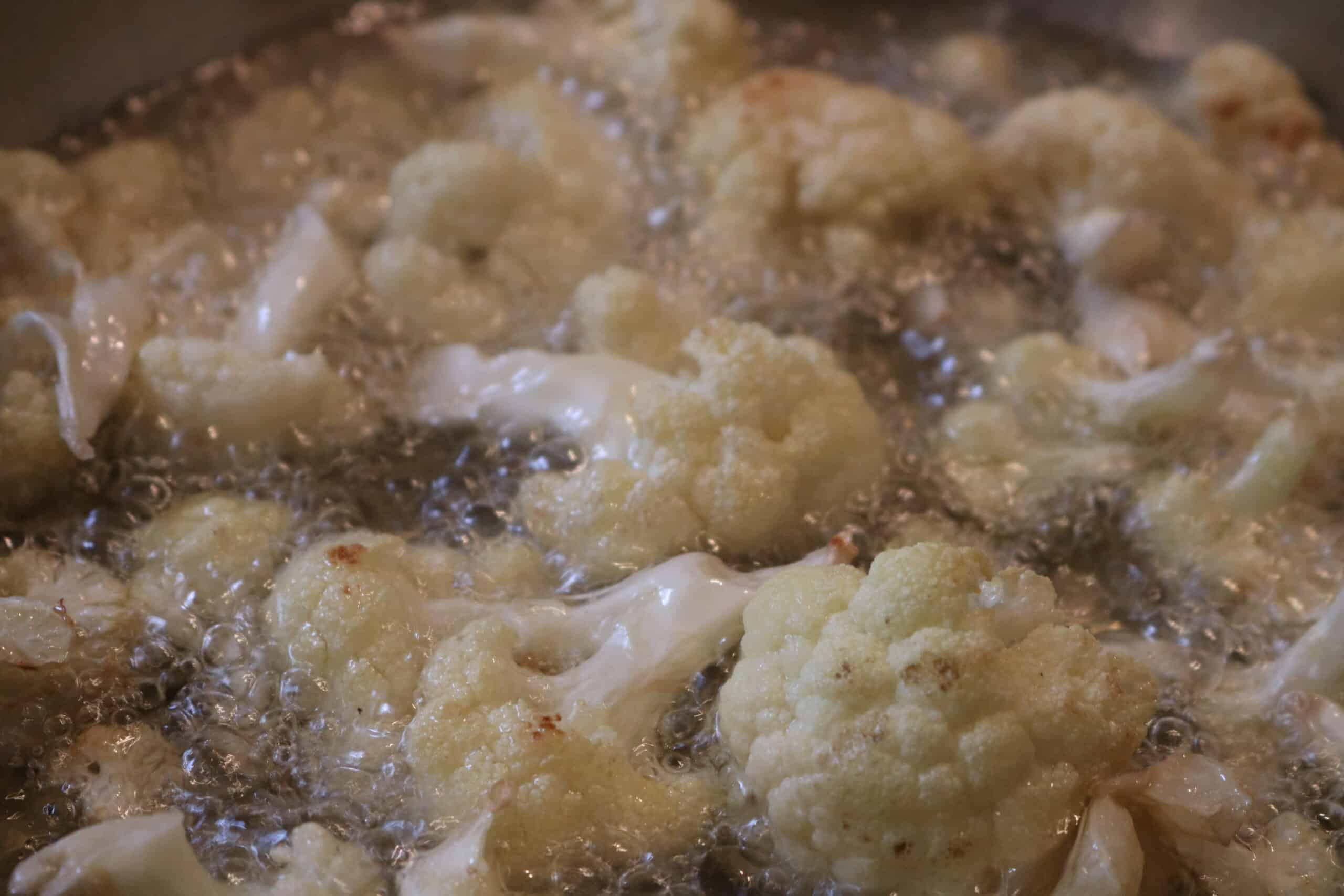 fried cauliflower