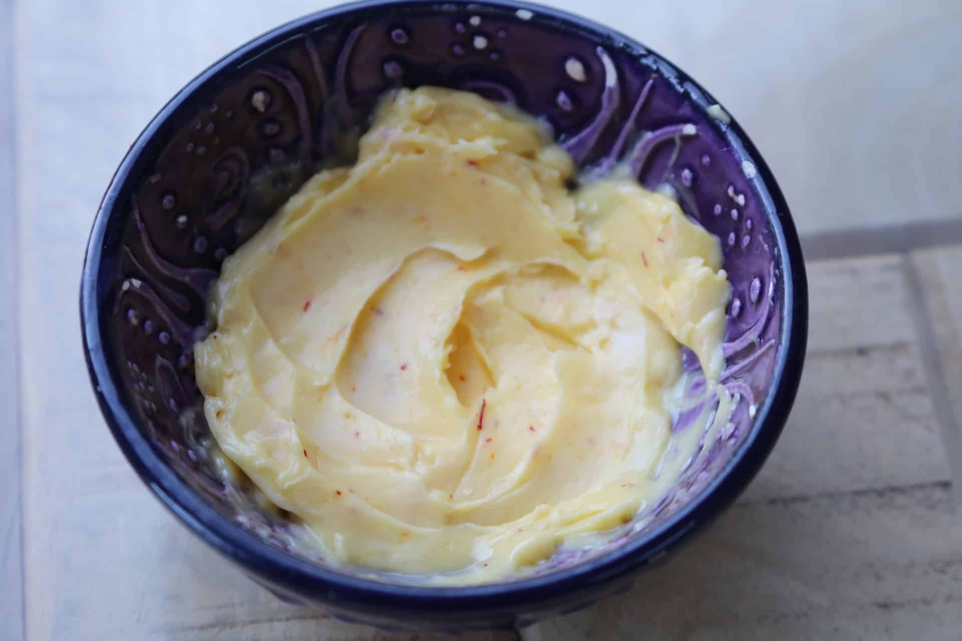 saffron butter