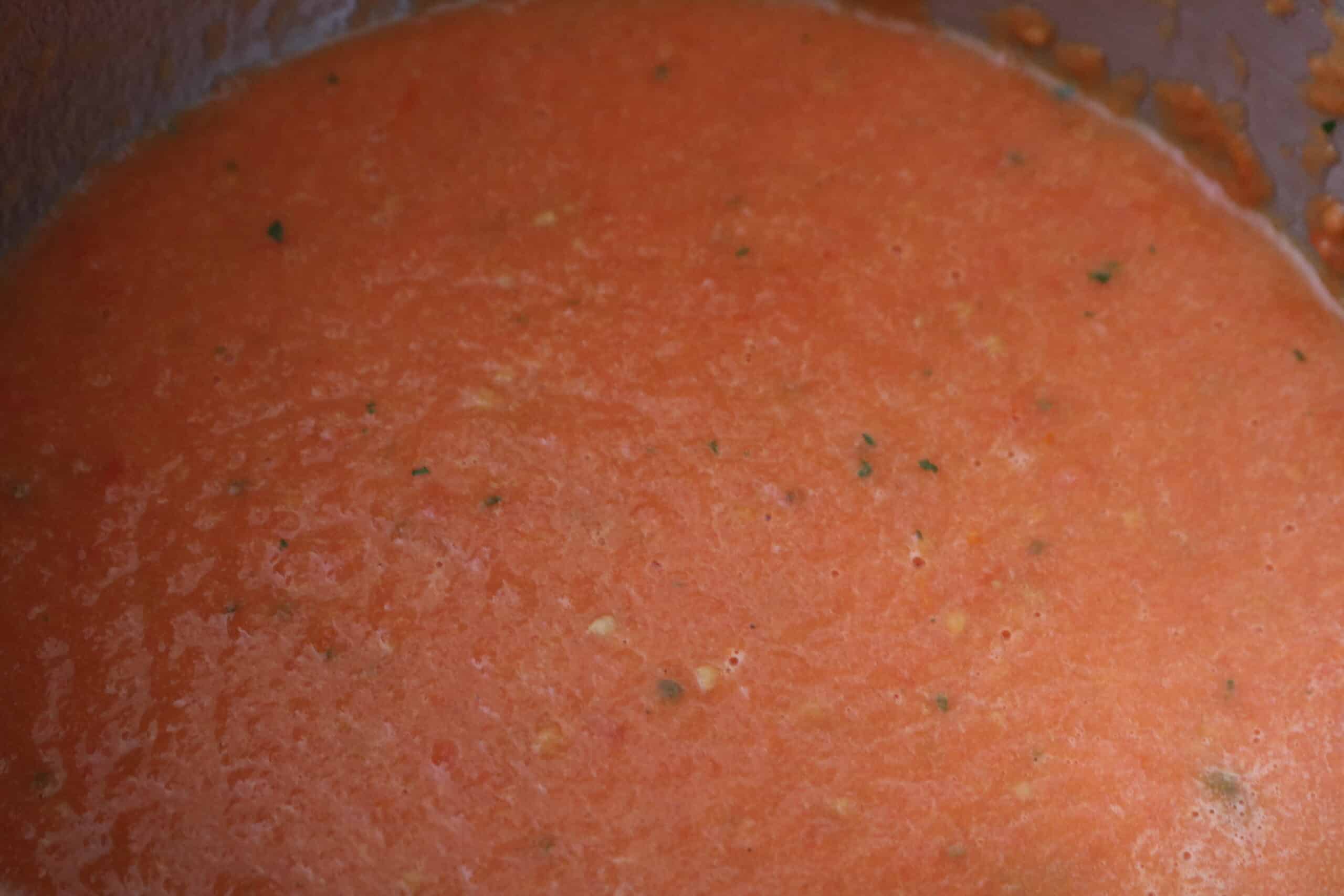 fresh tomato sauce