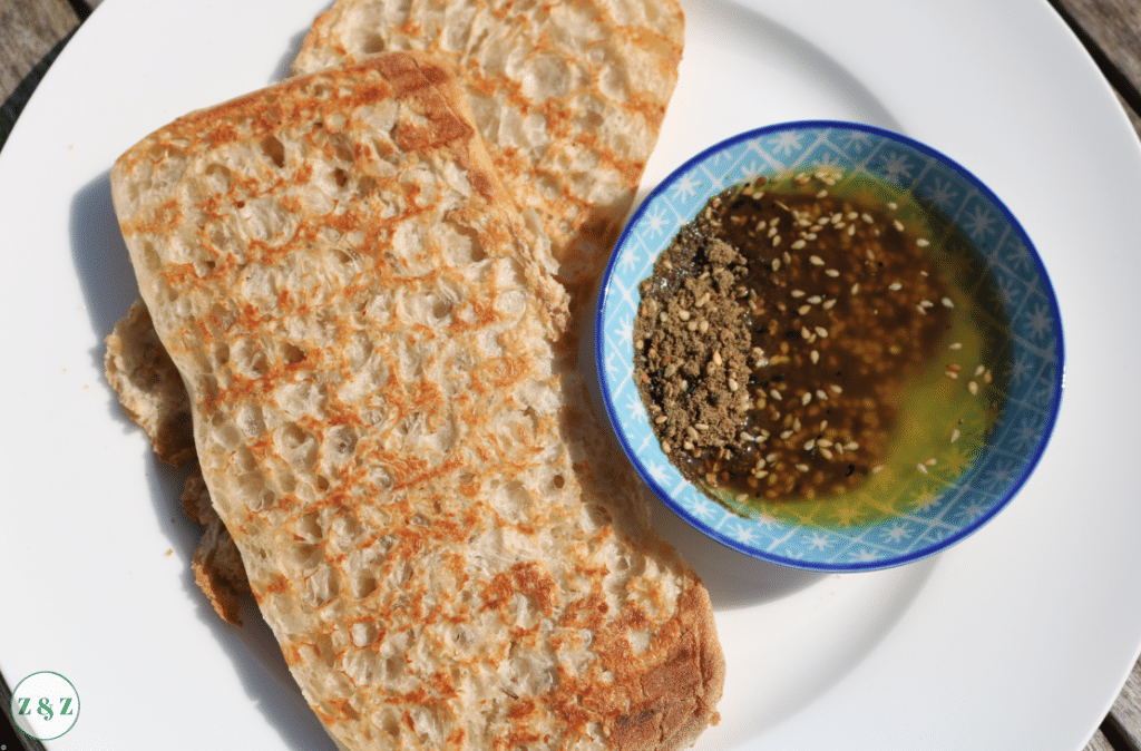 zaatar and bread