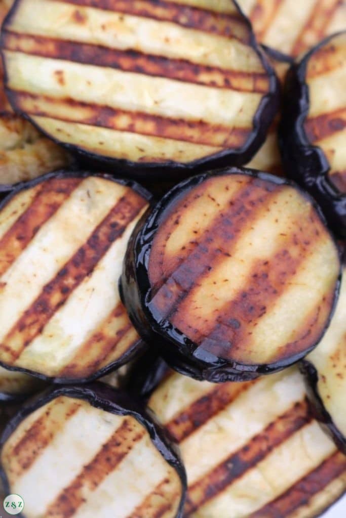 griddled eggplants