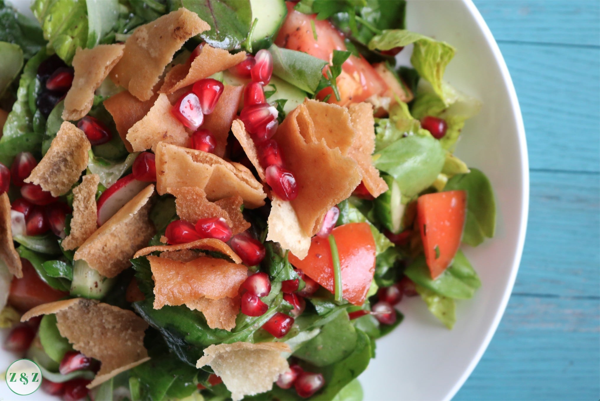 The Best Lebanese Fattoush Salad (Authentic Recipe)