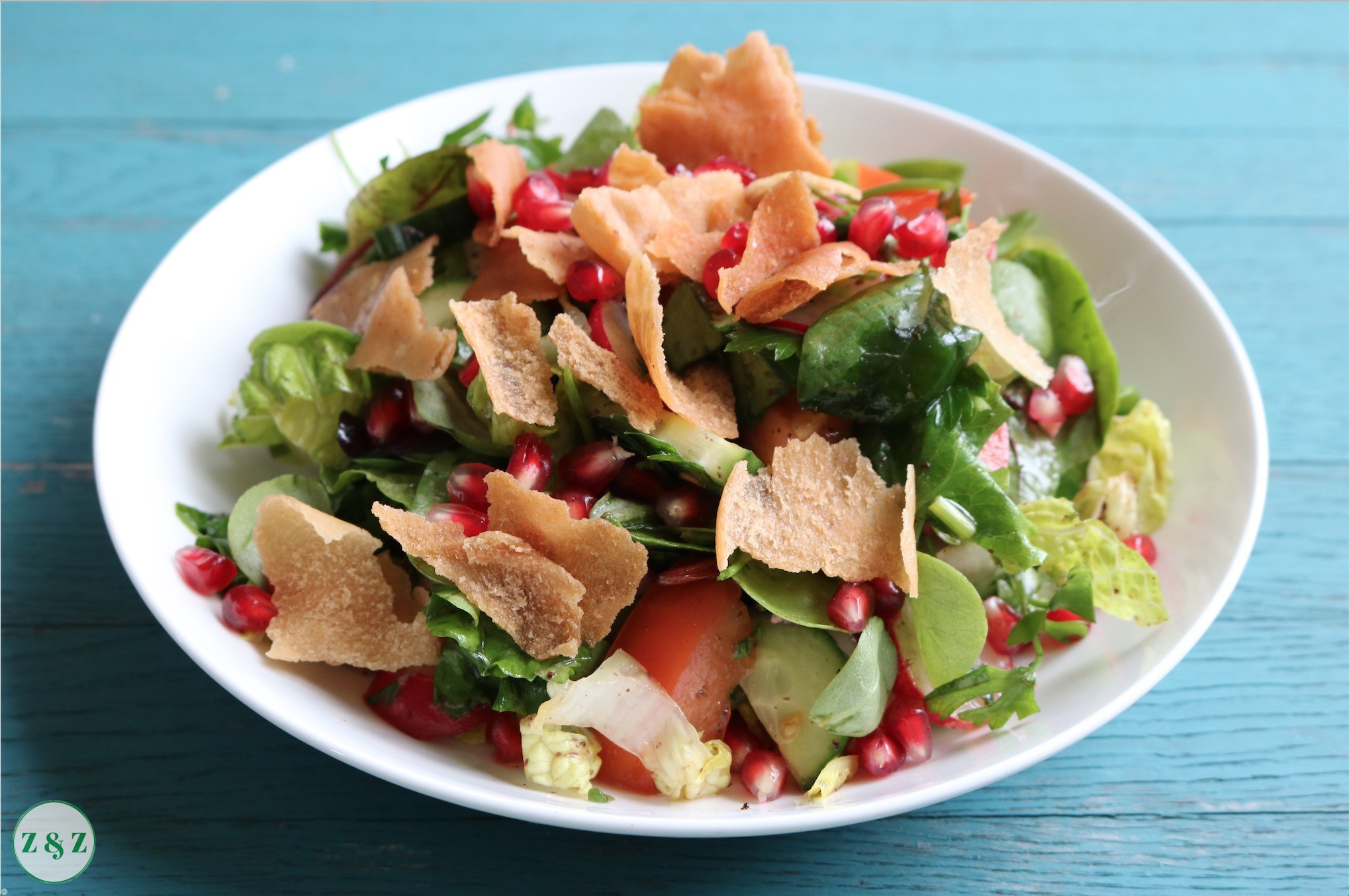 The Best Lebanese Fattoush Salad (Authentic Recipe)