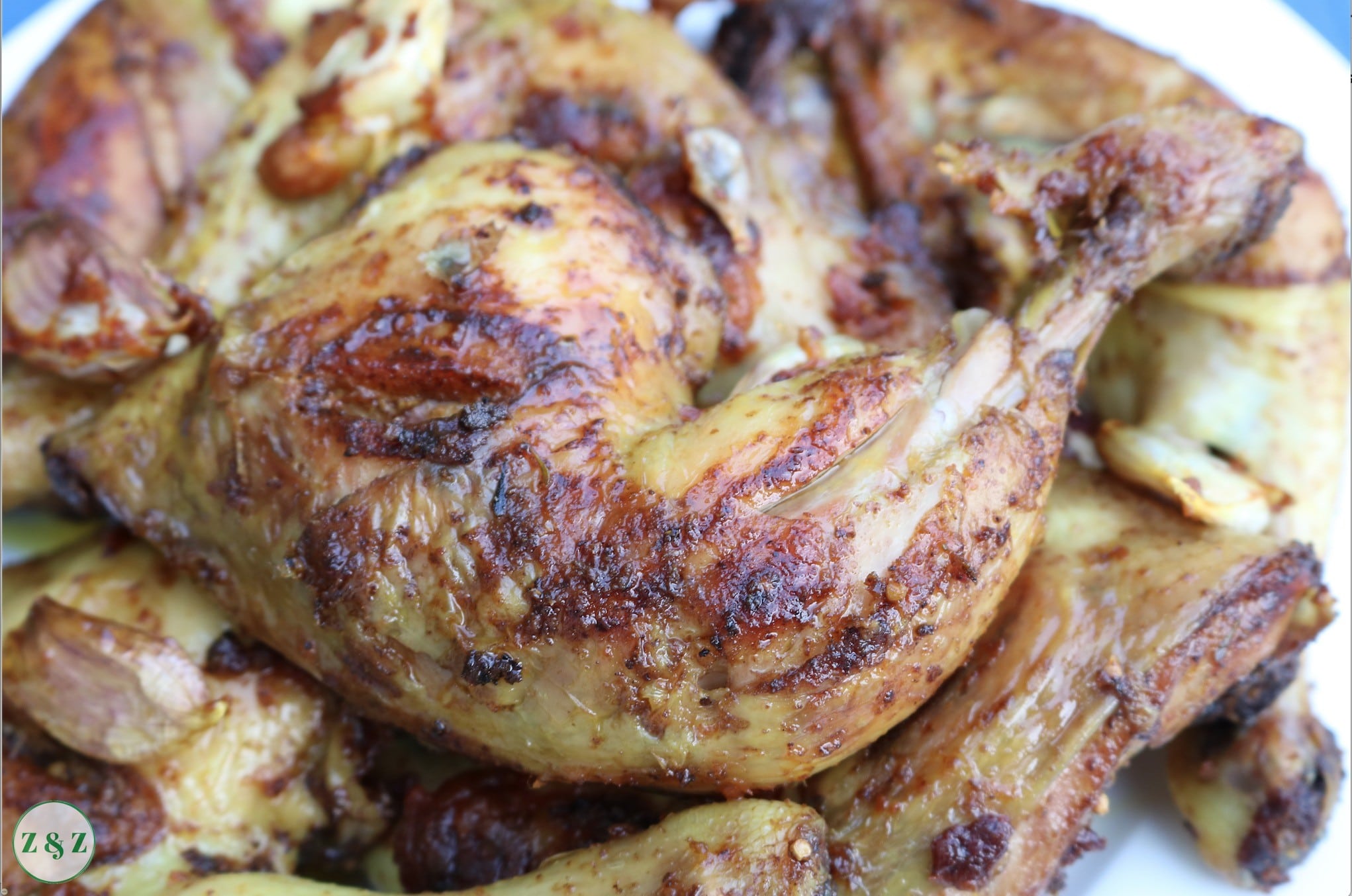 paprika turmeric chicken with garlic