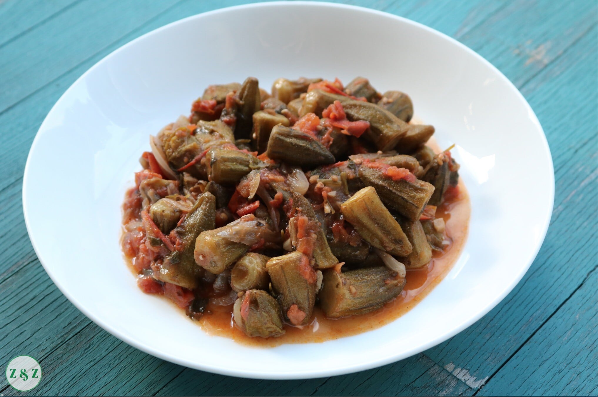 okra stew lebanese