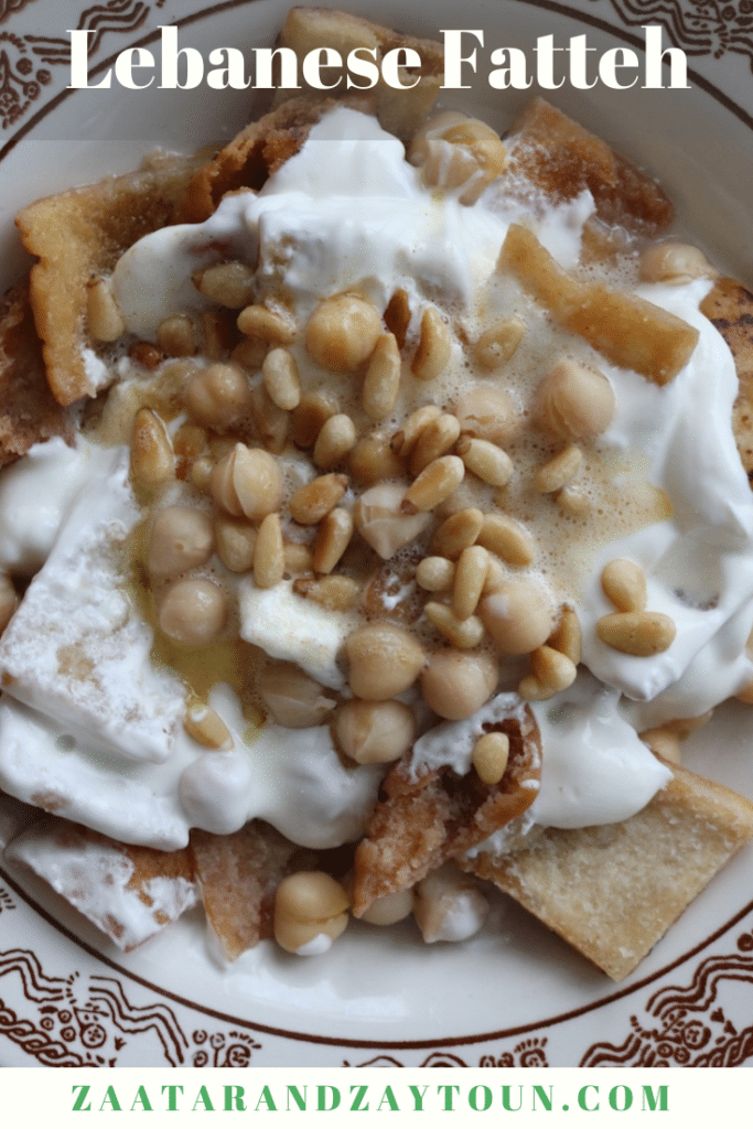 Lebanese fatteh