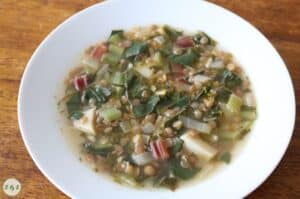 lebanese lentil soup