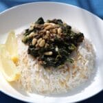 Easy Lebanese Spinach stew