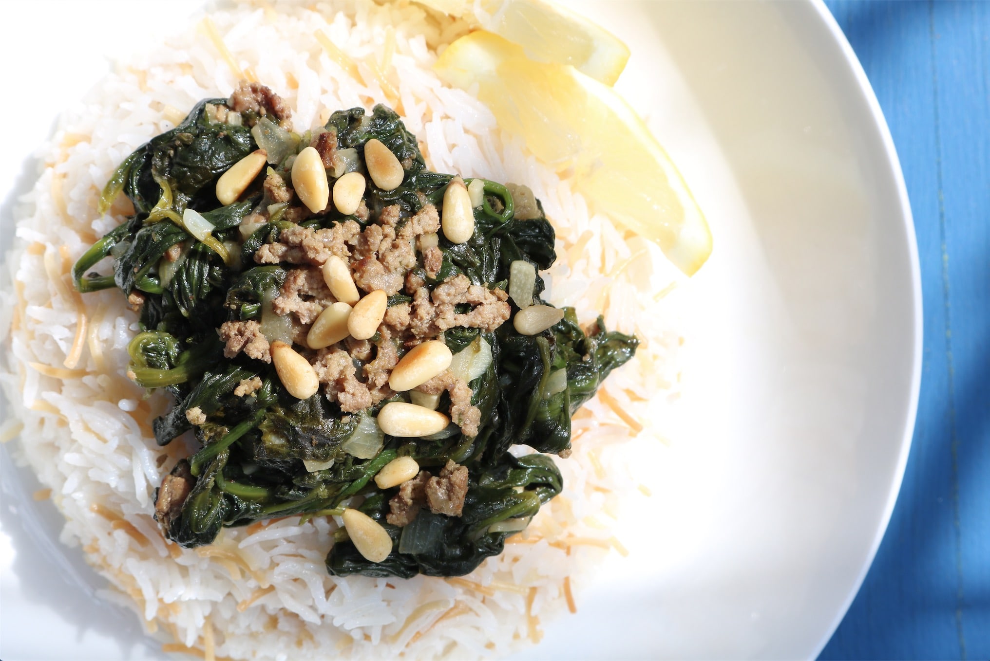 Lebanese Spinach stew