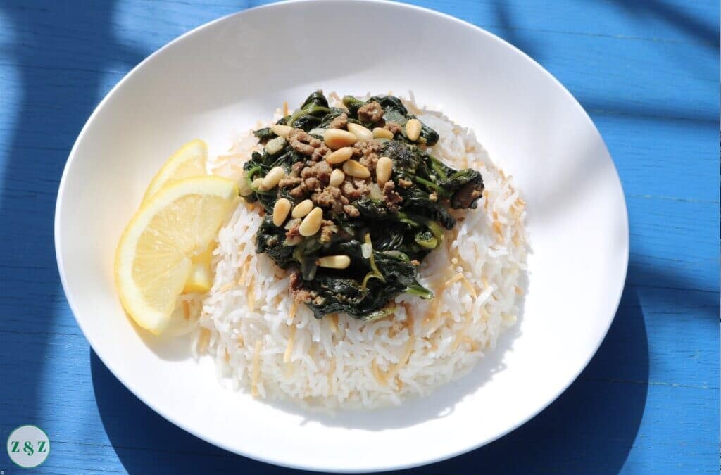 spinach stew