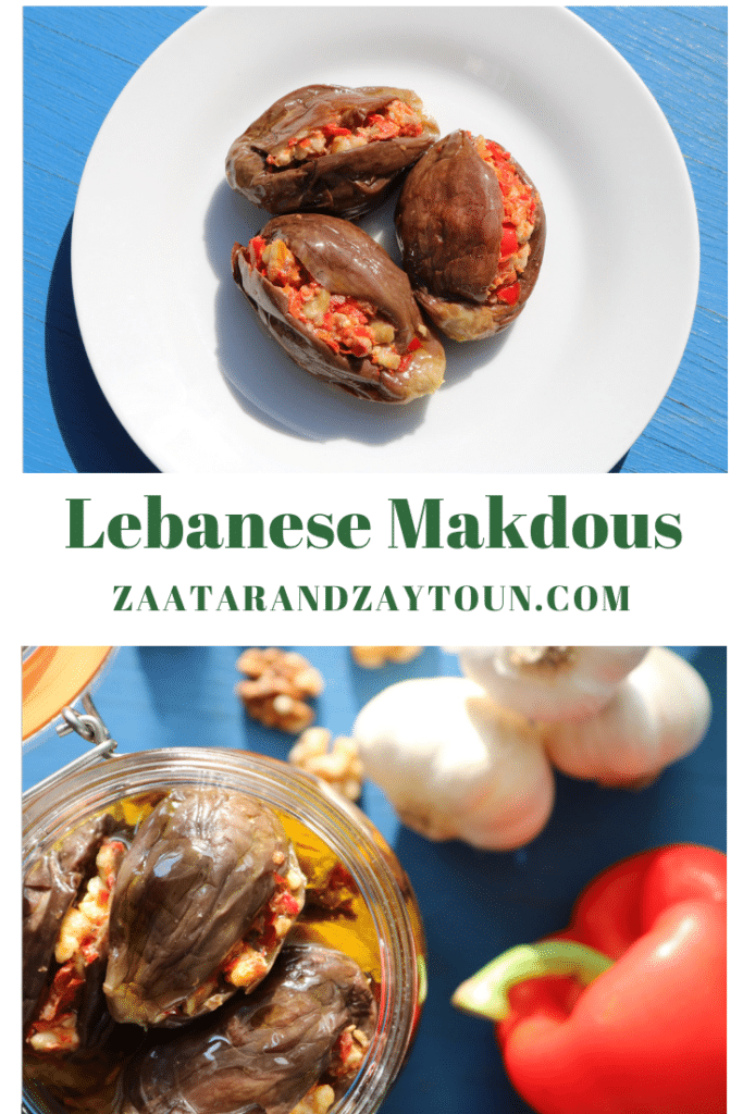 how to make lebanese makdous