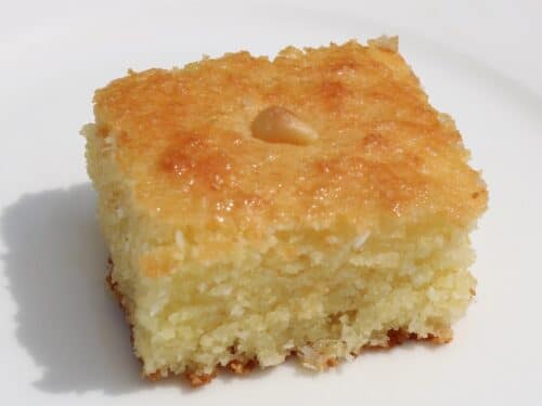 Basbosa | basbousa (semolina cake) (بسبوسة) Recipe - Samsung Food