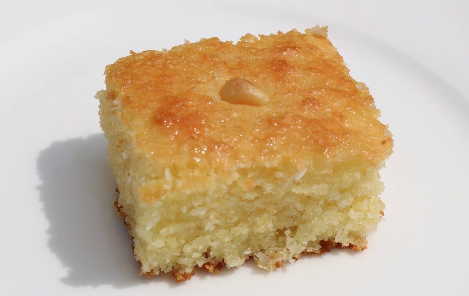 Basbousa Mediterranean Middle Eastern Cake (with Asal syrup) - JMORE