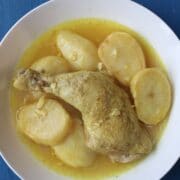 Lebanese Lemon Garlic Chicken and Potatoes by Zaatar and Zaytoun
