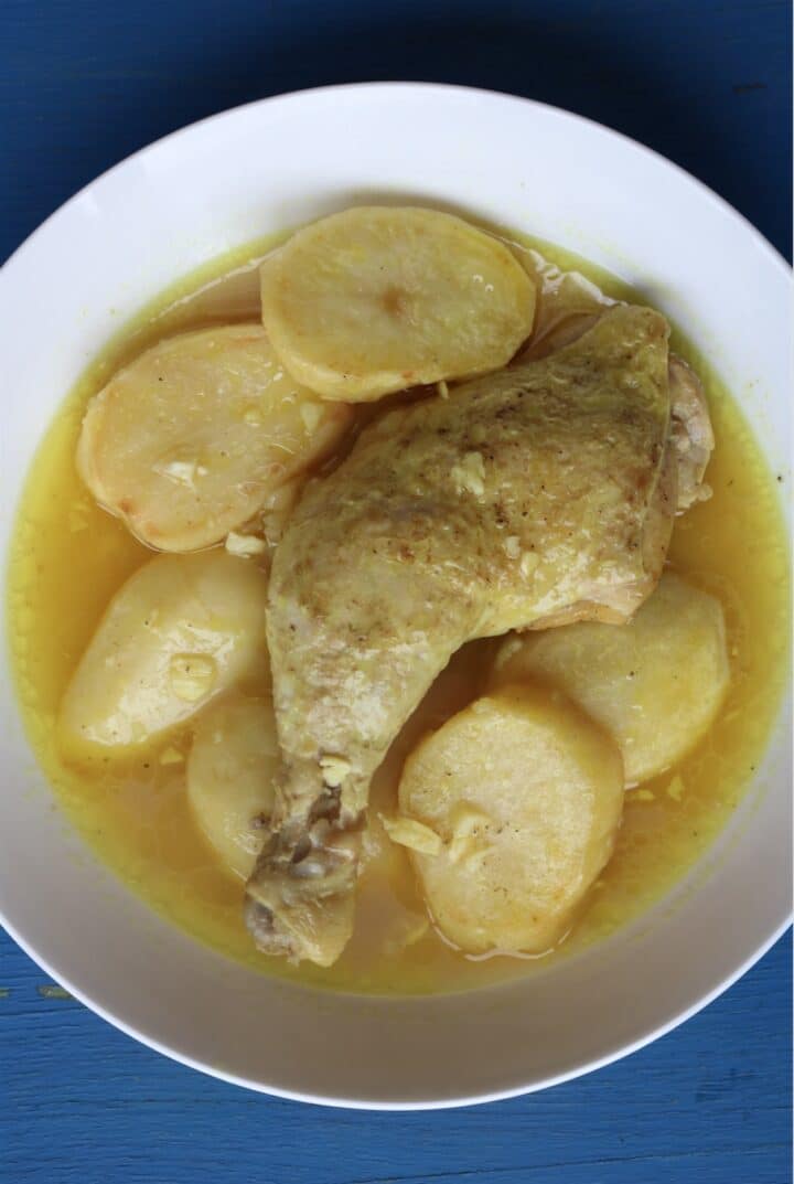 Lebanese Lemon Garlic Chicken and Potatoes by Zaatar and Zaytoun