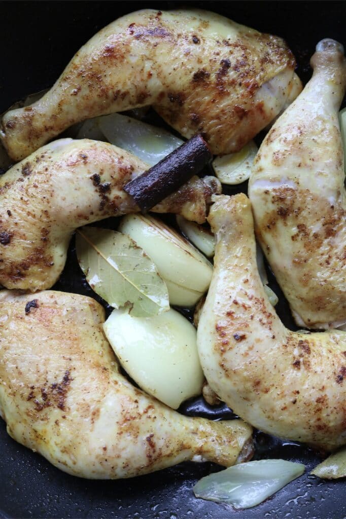 lebanese chicken with aromatics