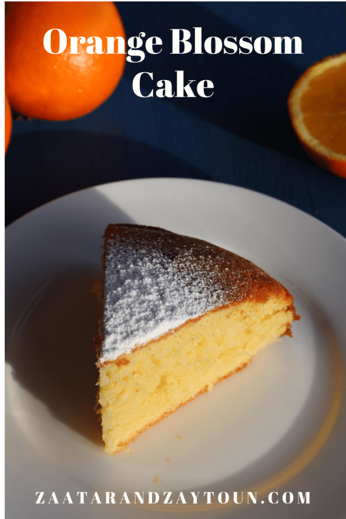 Orange Blossom Cake Bread