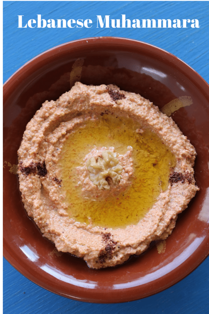 Lebanese recipe for muhammara