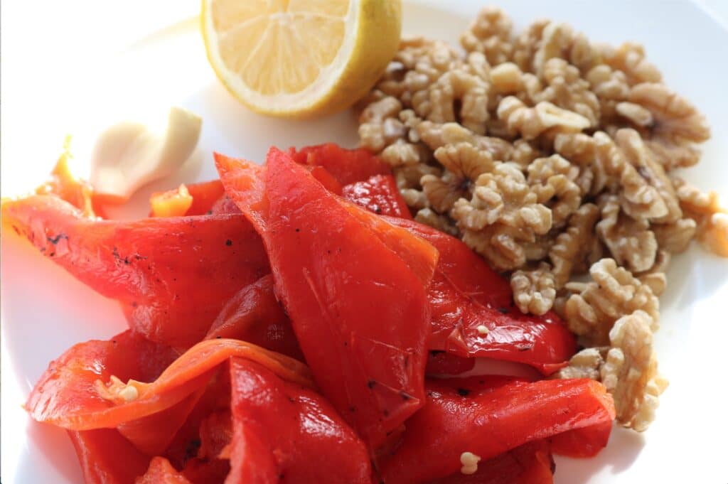 Muhammara ingredients