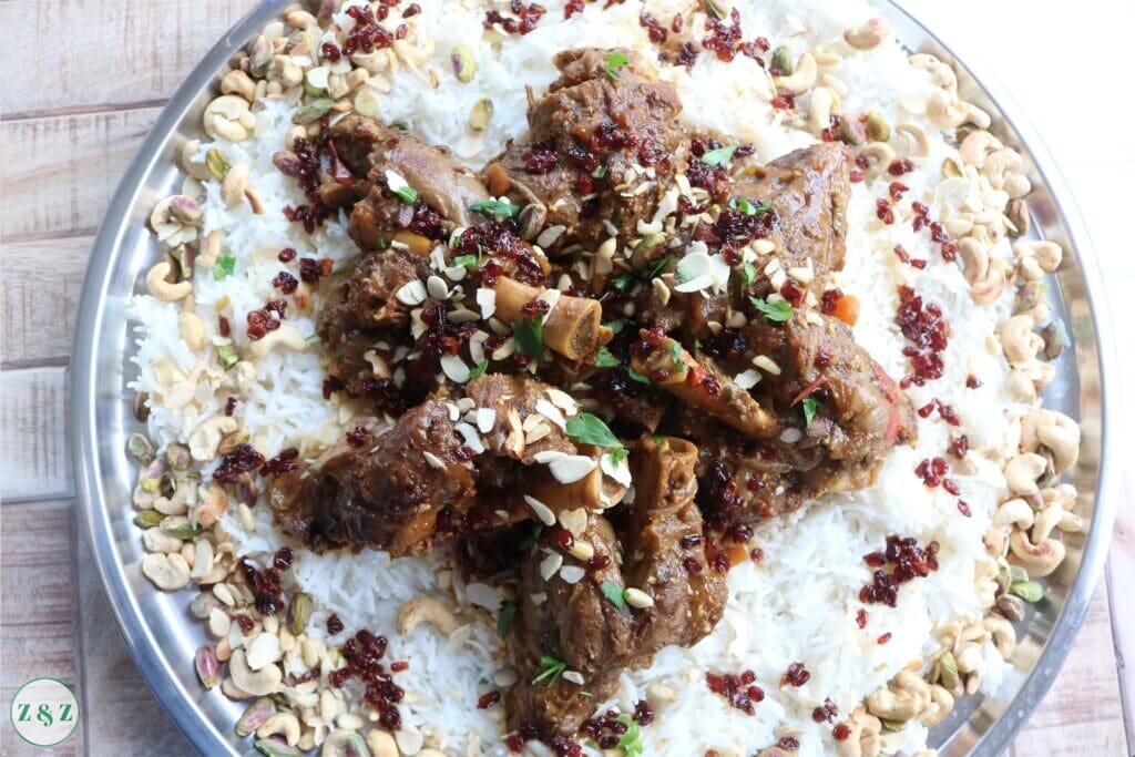 Lebanese lamb shanks