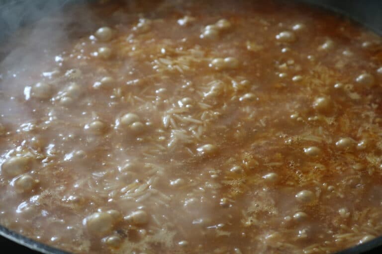 Shadiah Fish Sayadieh (fish and rice) by Zaatar and Zaytoun - Lebanese Recipes