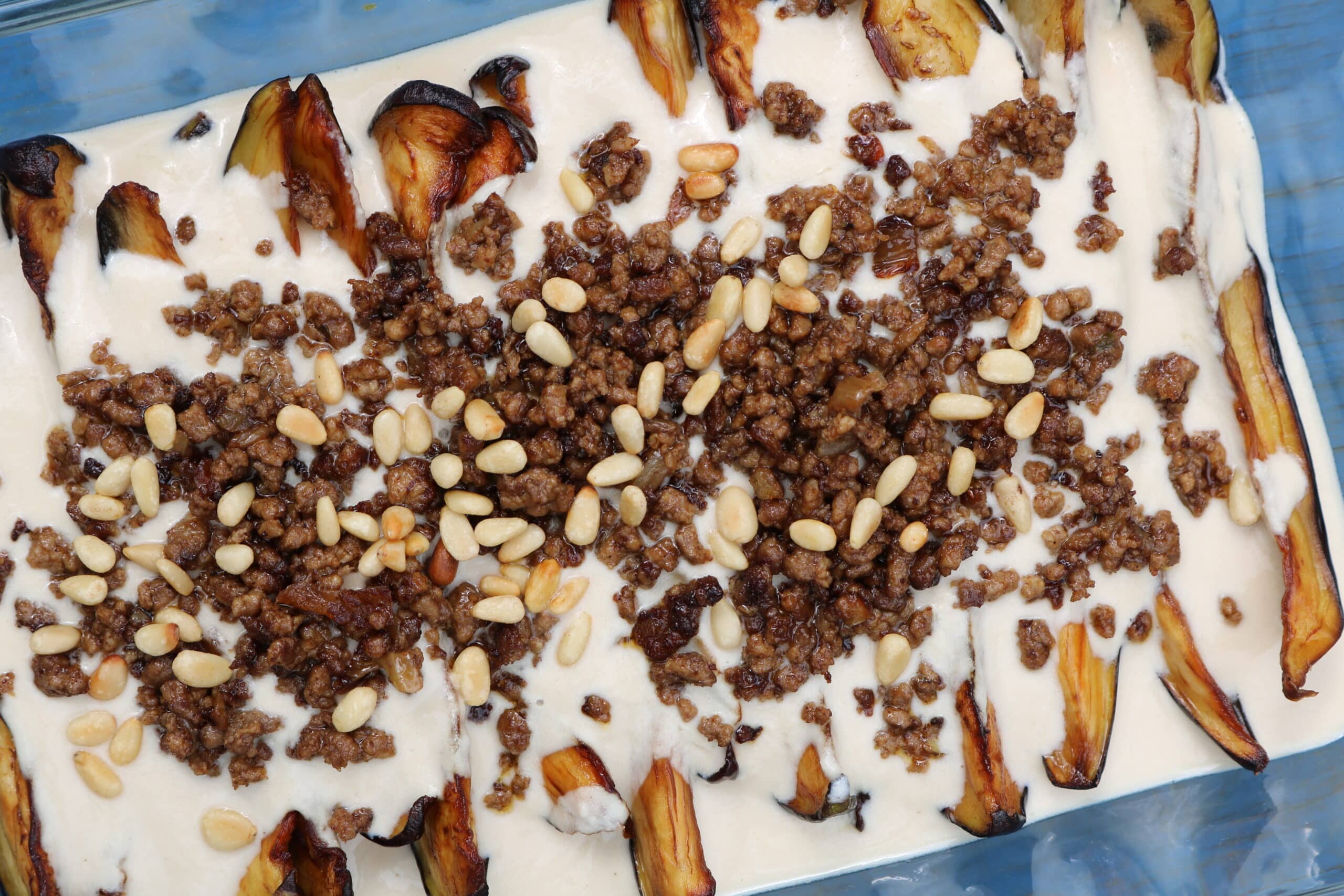 Eggplant in tahini