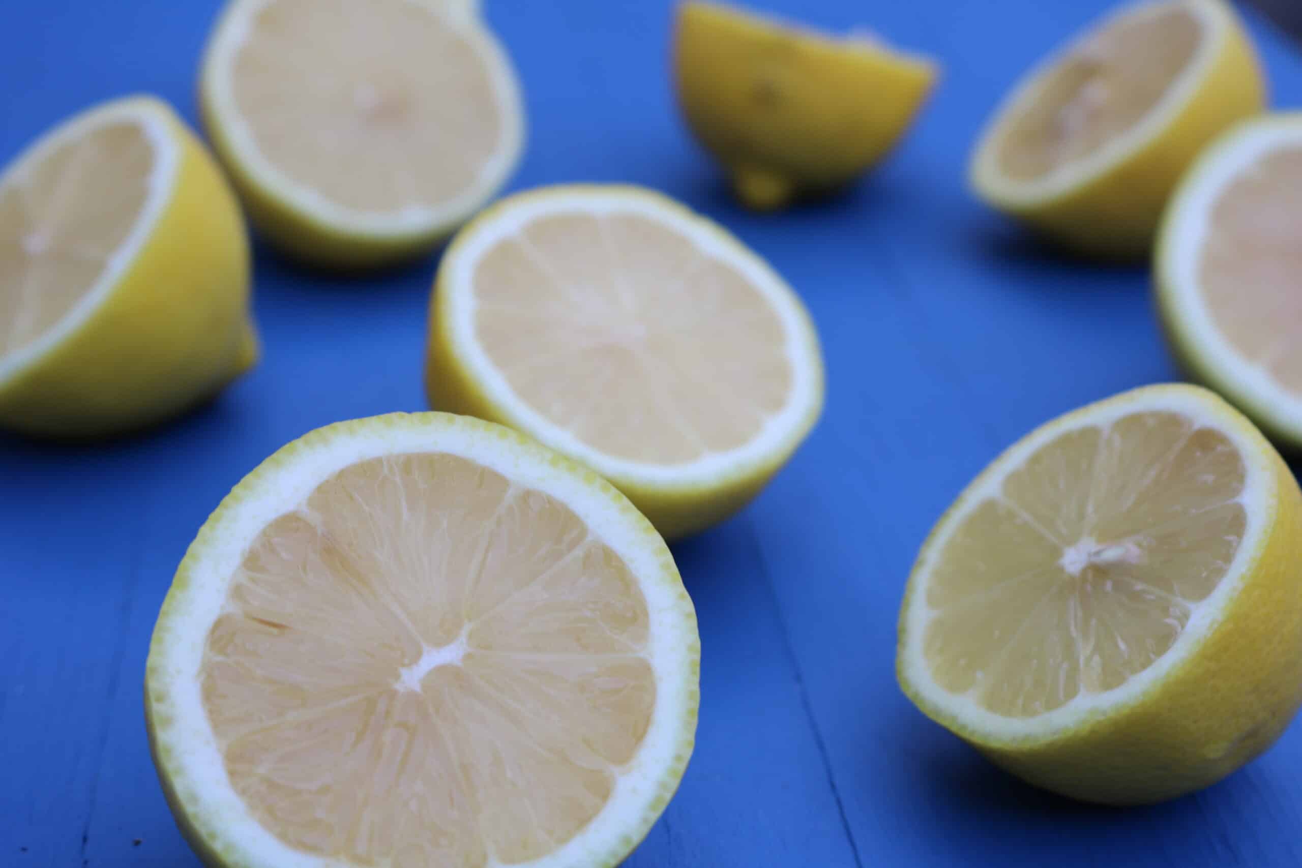 lemon halves