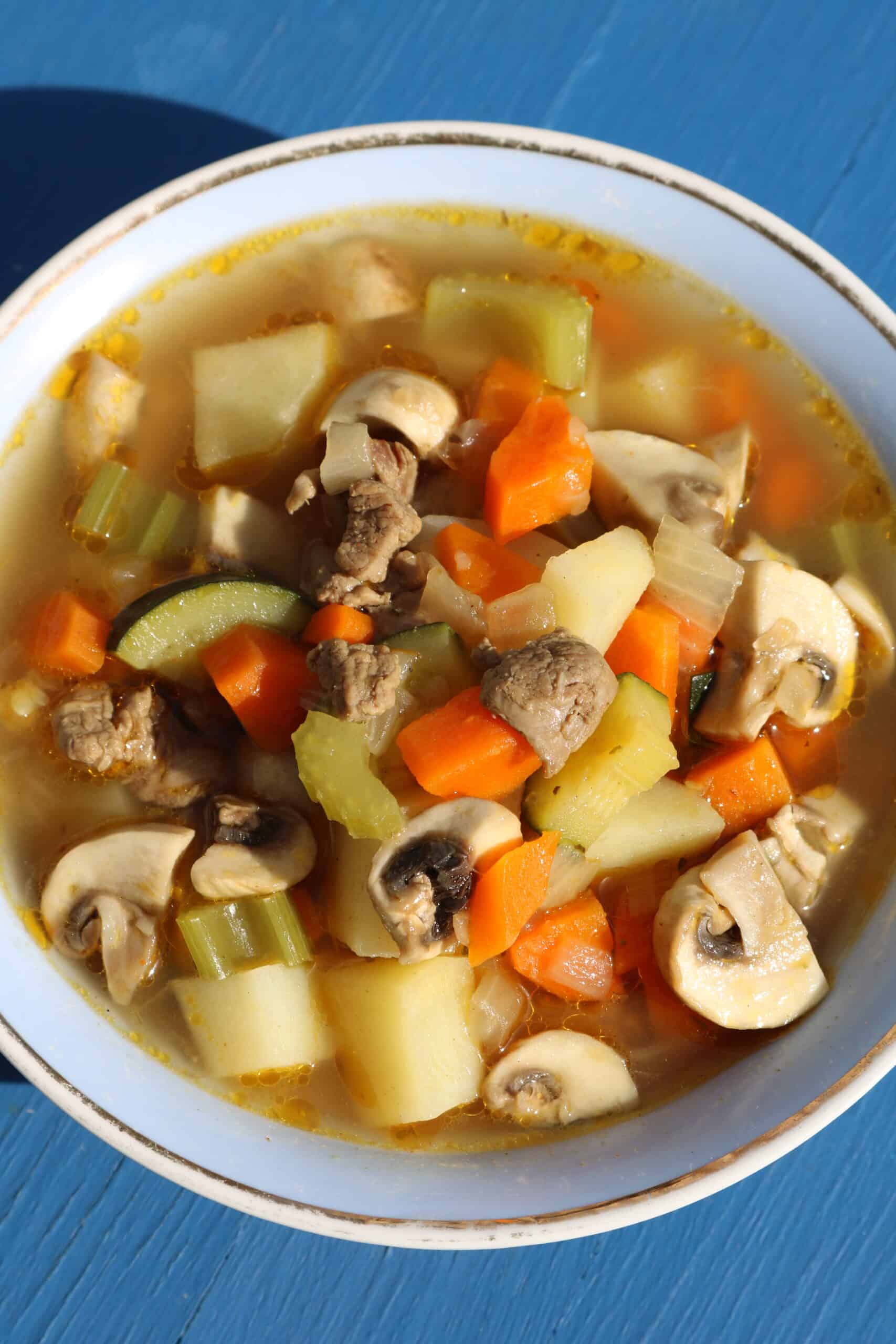 lamb and vegetable soup