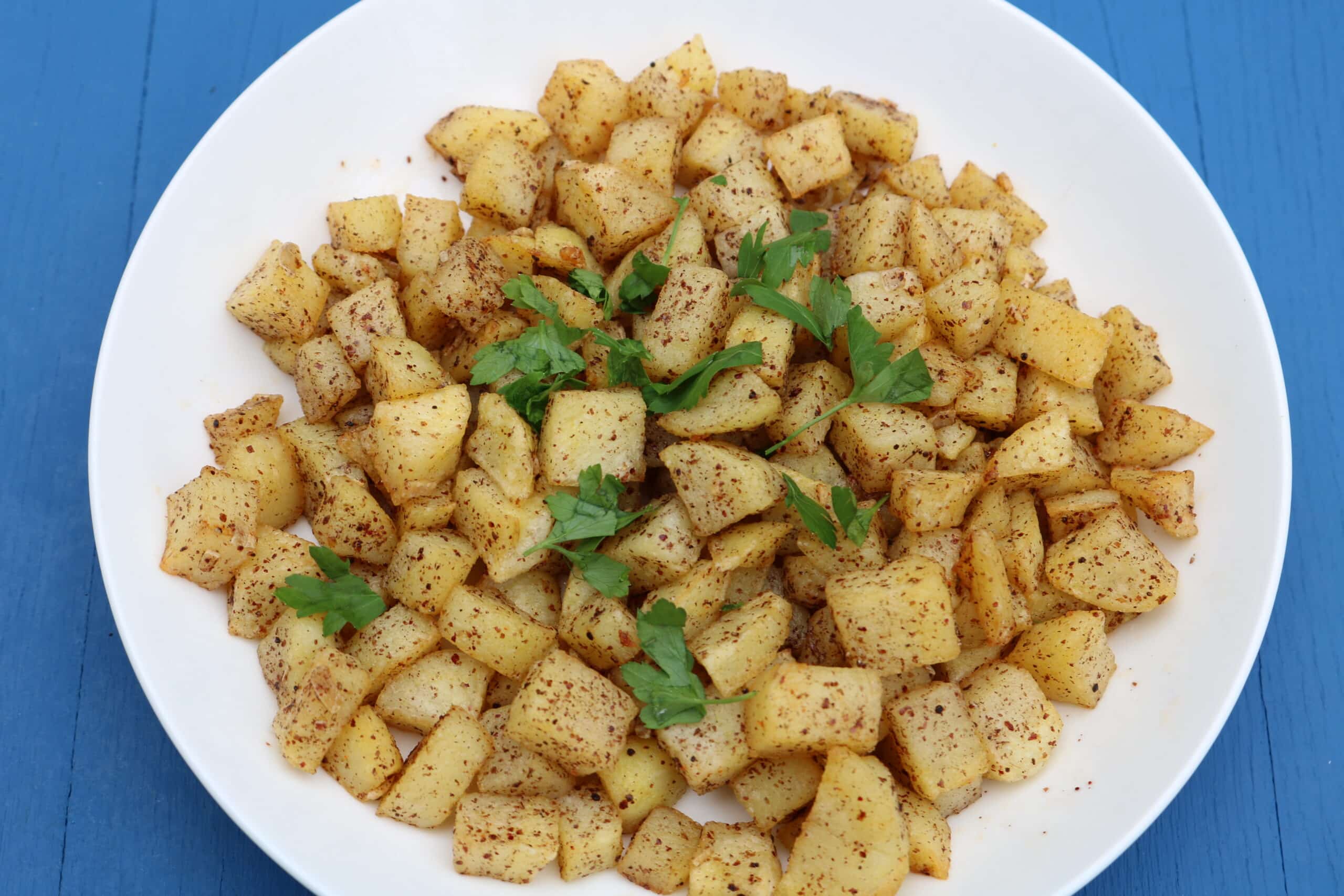 Spicy sumac potatoes by Zaatar and Zaytoun Lebanese Recipes