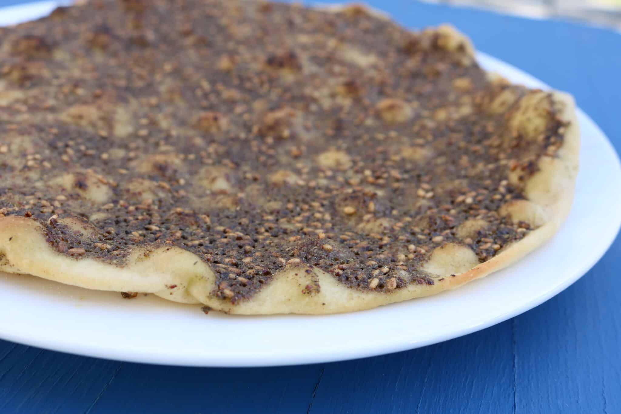 Lebanese Manakish Dough Recipe by Zaatar and Zaytoun