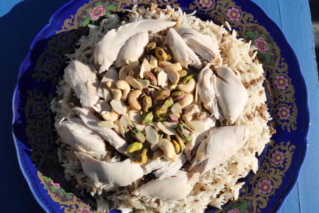 Lebanese chicken and rice (Rez a djaj) by Zaatar and Zaytoun