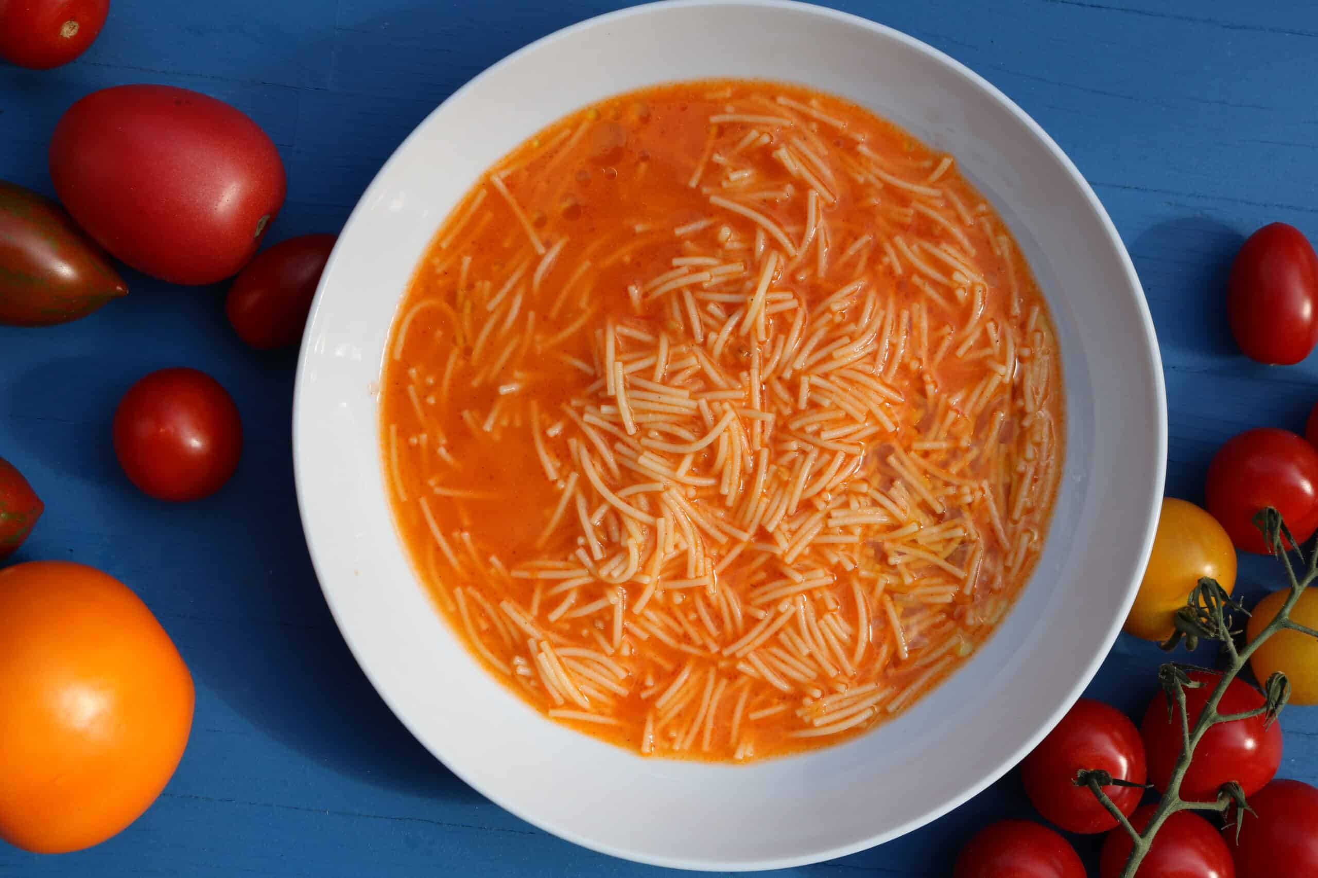 Tomato Vermicelli Soup by Zaatar and Zaytoun Lebanese Recipes