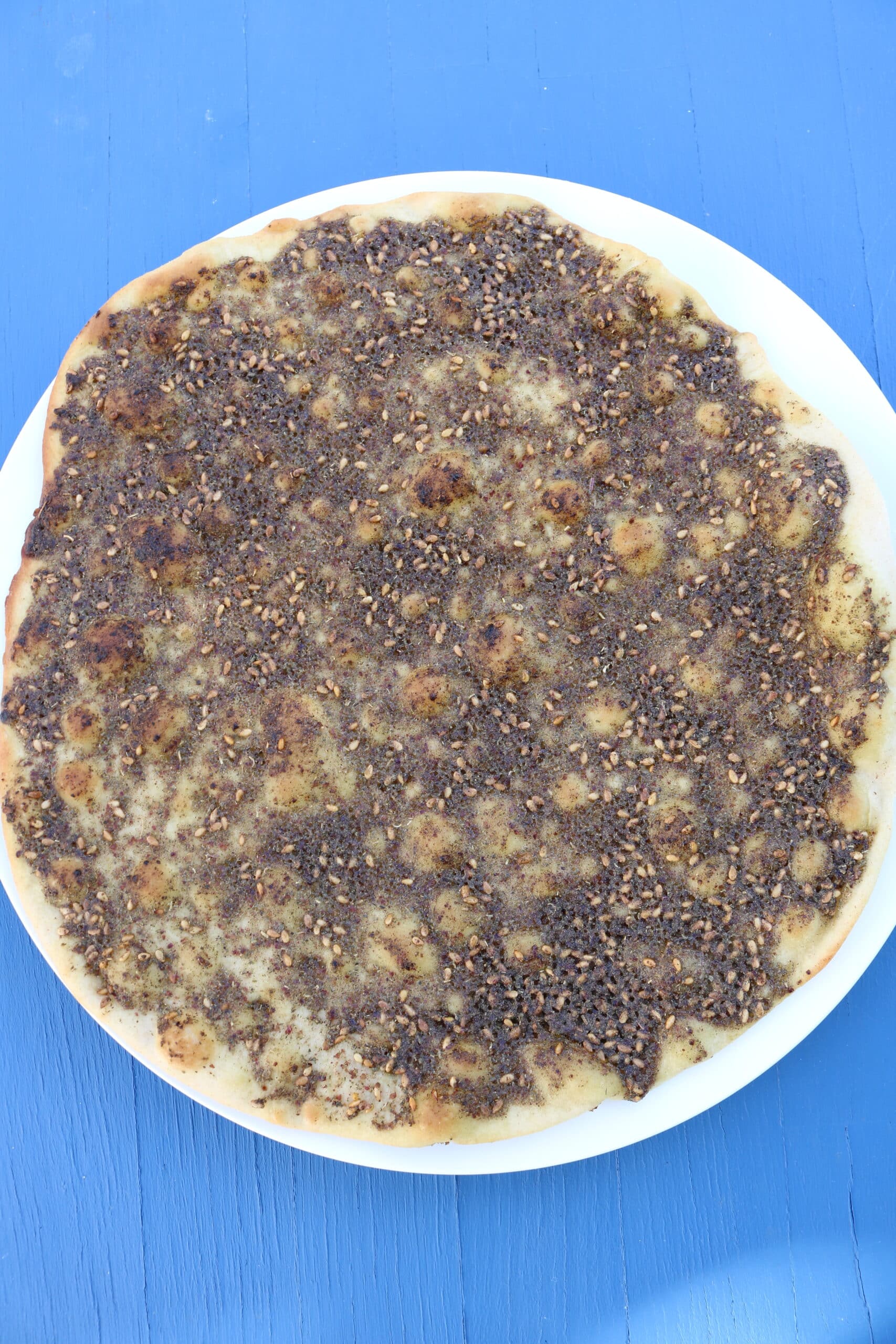 Easy Manakish Zaatar – Cookin' with Mima