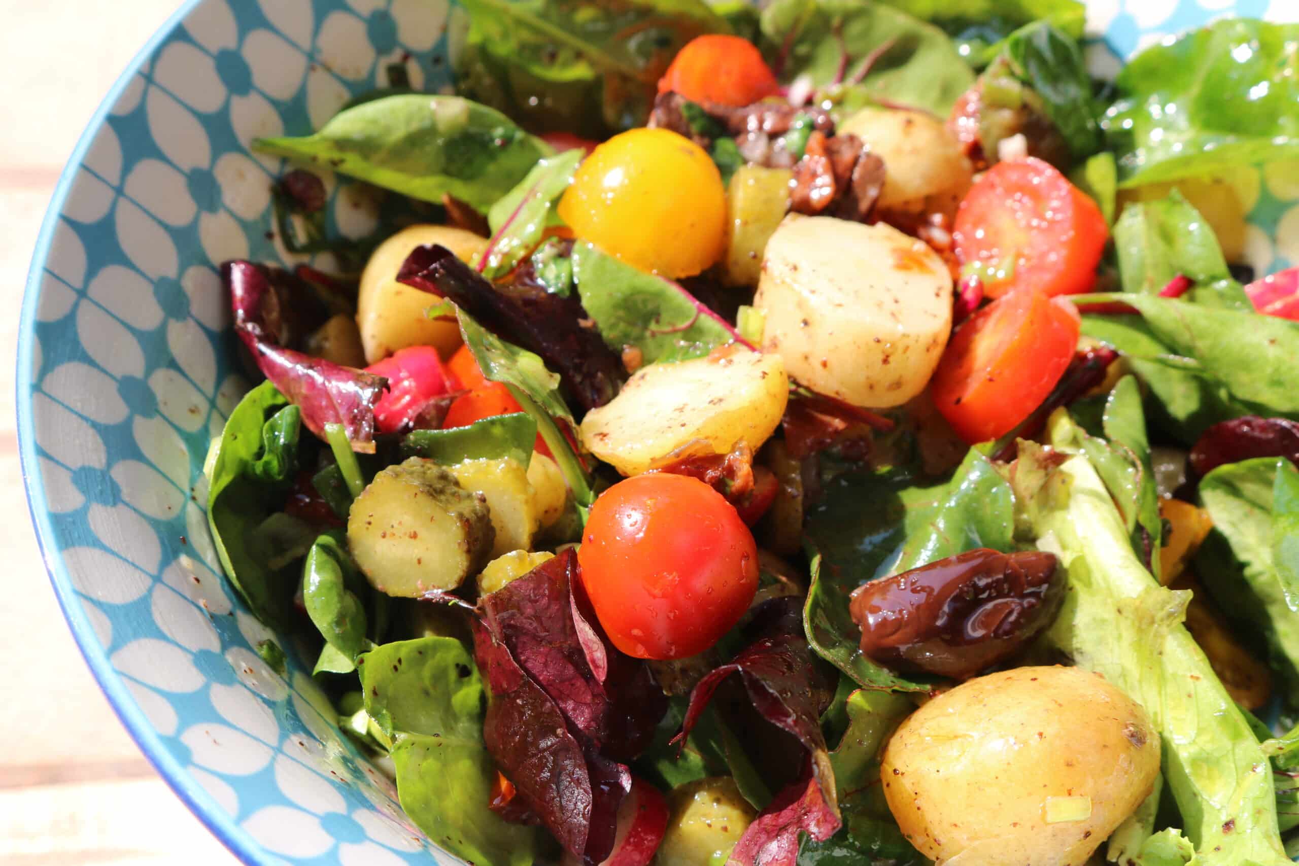 healthy potato salad