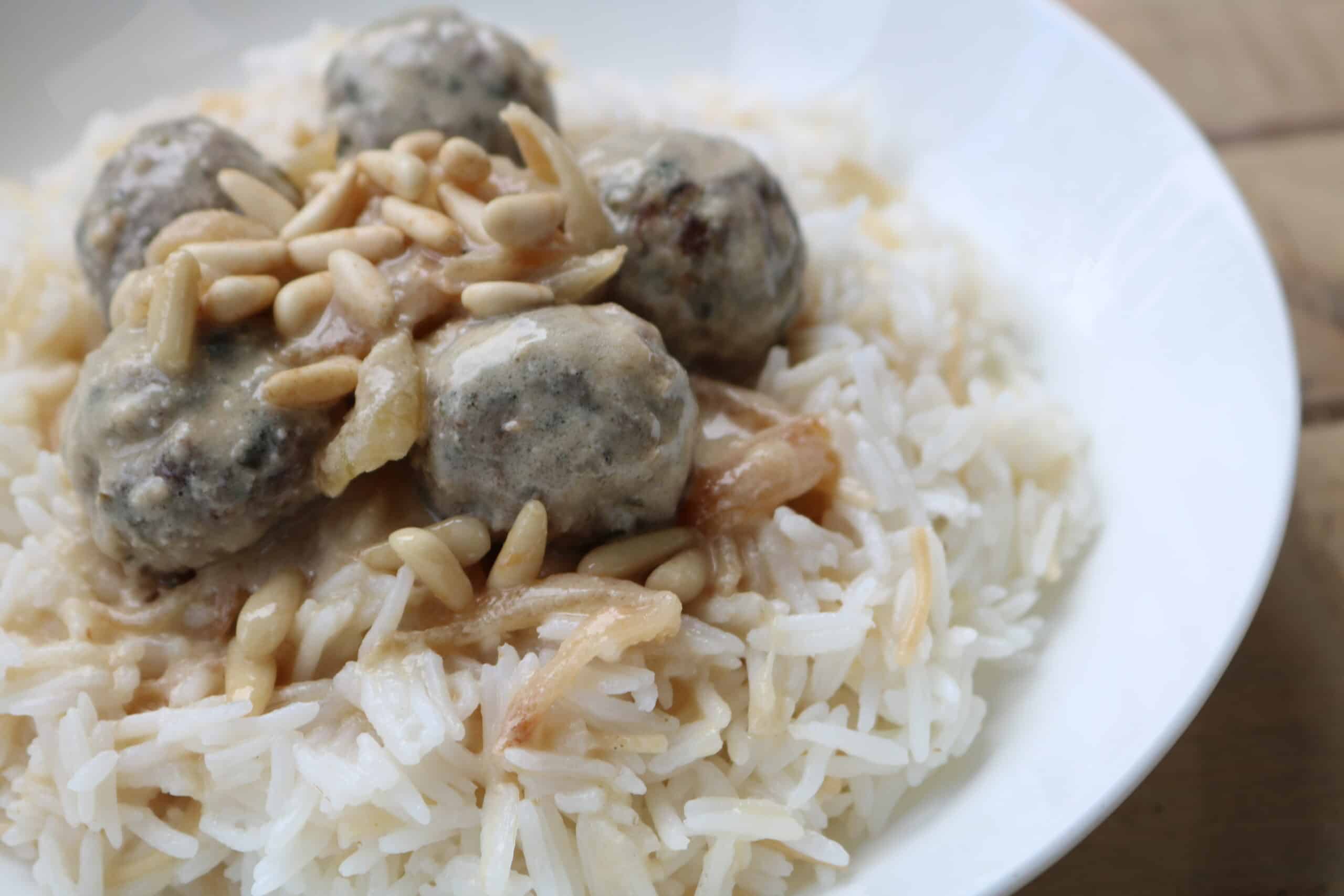 kafta in tahini