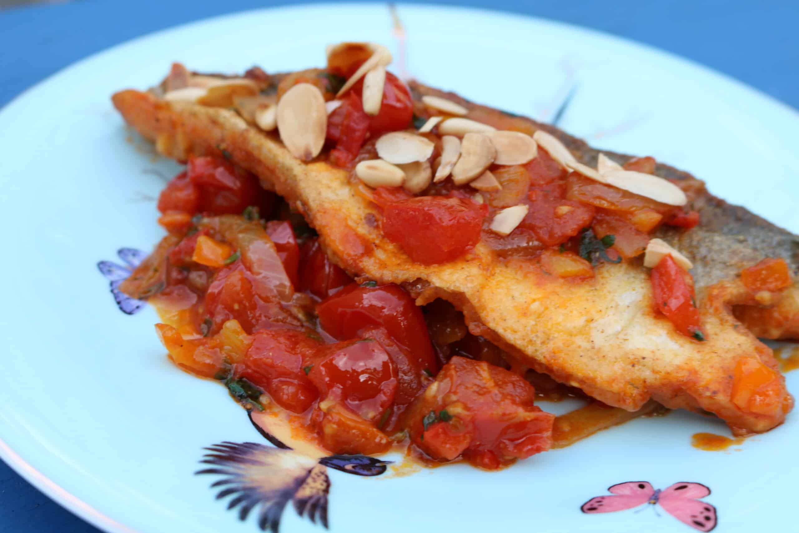 Lebanese spicy fish