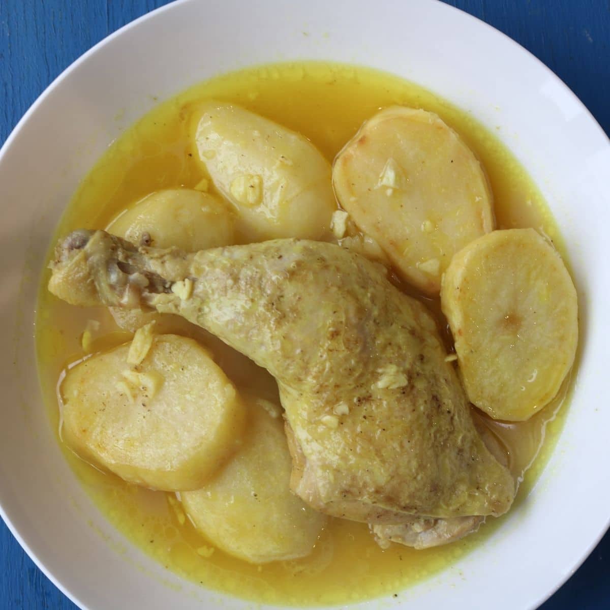 Lebanese Lemon Garlic Chicken and Potatoes by Zaatar and Zaytoun