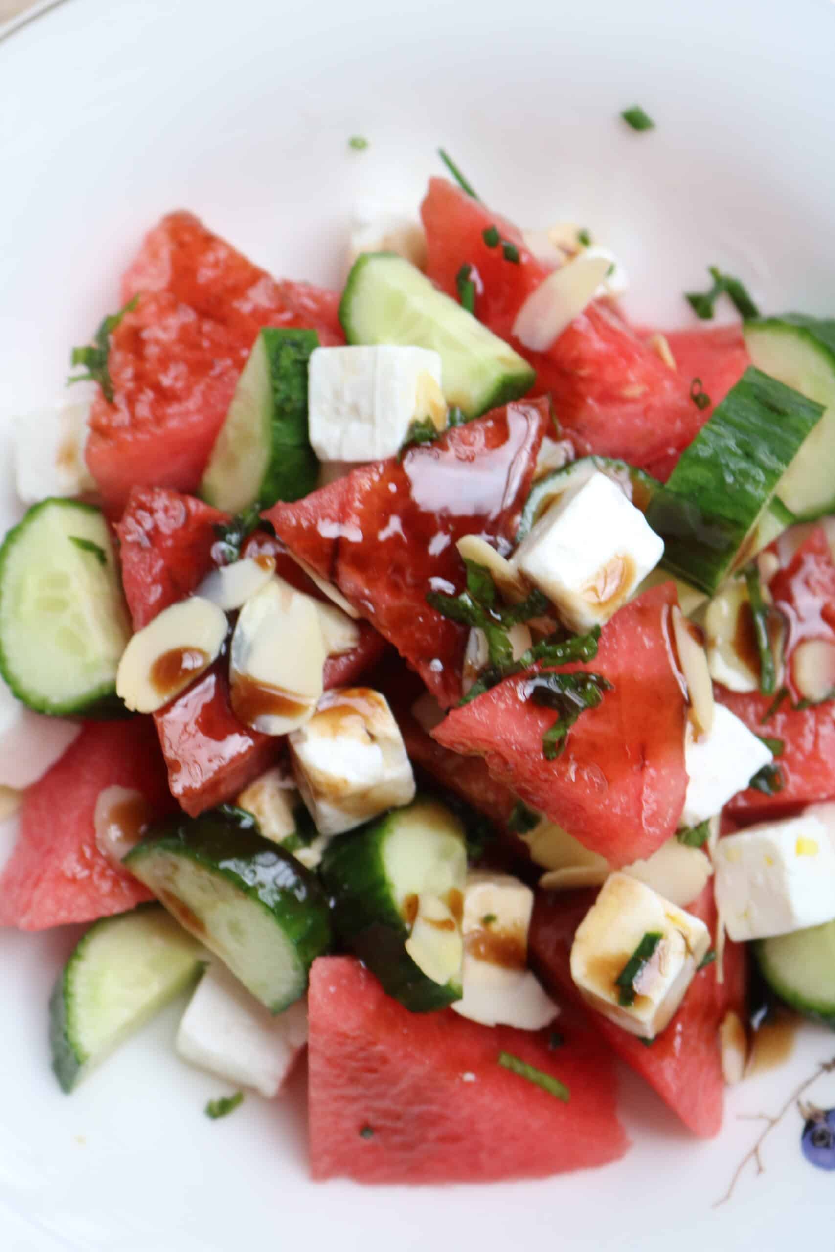 lebanese watermelon salad