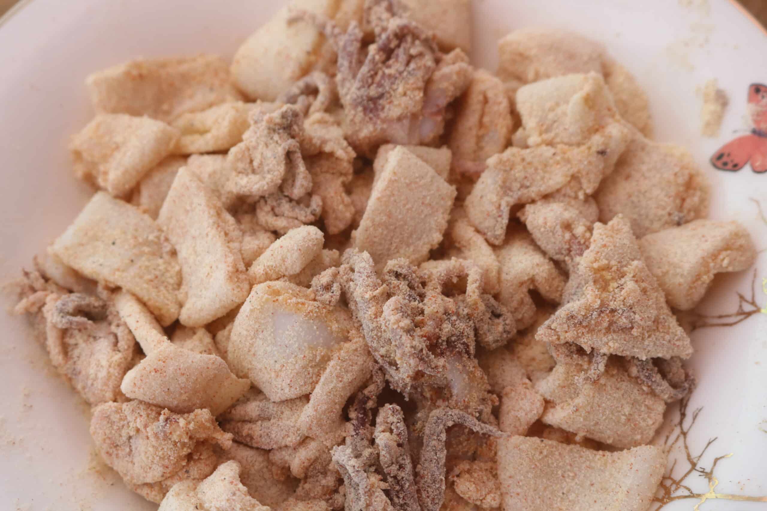 coated calamari
